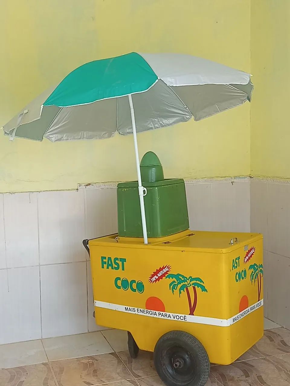 Carrinho de água de coco em fibras - Foto 5