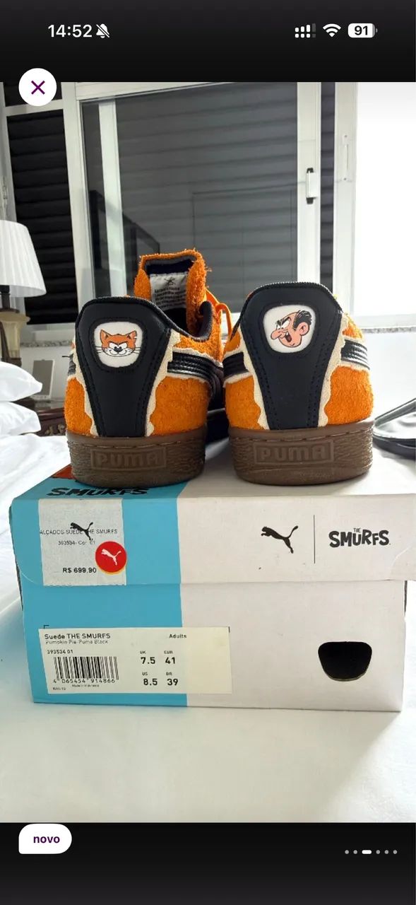 PUMA The Smurfs Suede Gargamel