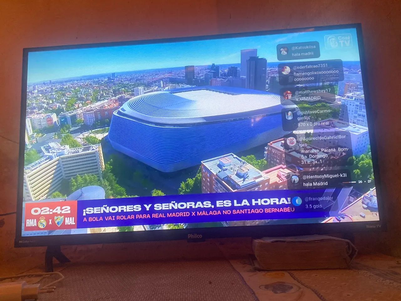 Vendo uma televisão de 32 polegadas!!