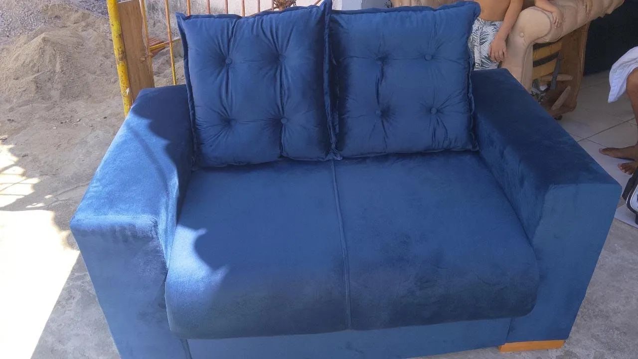 Sofá Azul Marinho  - Foto 2