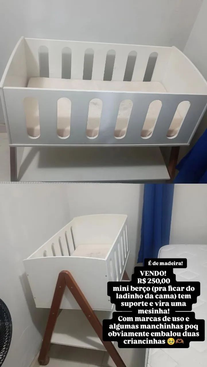 Mini berço  - Foto 2
