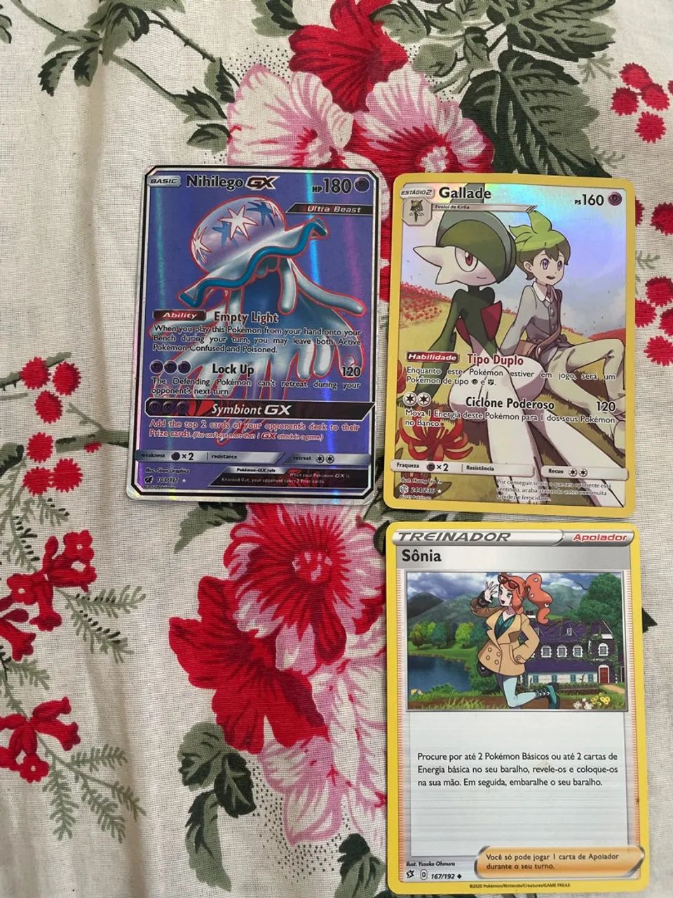 CARTA POKEMON RARAS