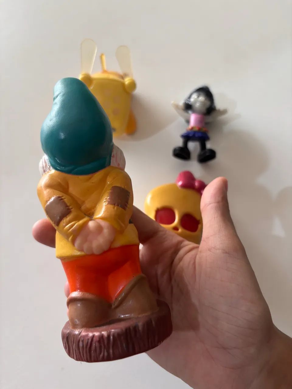 4 Bonequinhos antigos Colecionáveis. - Foto 3