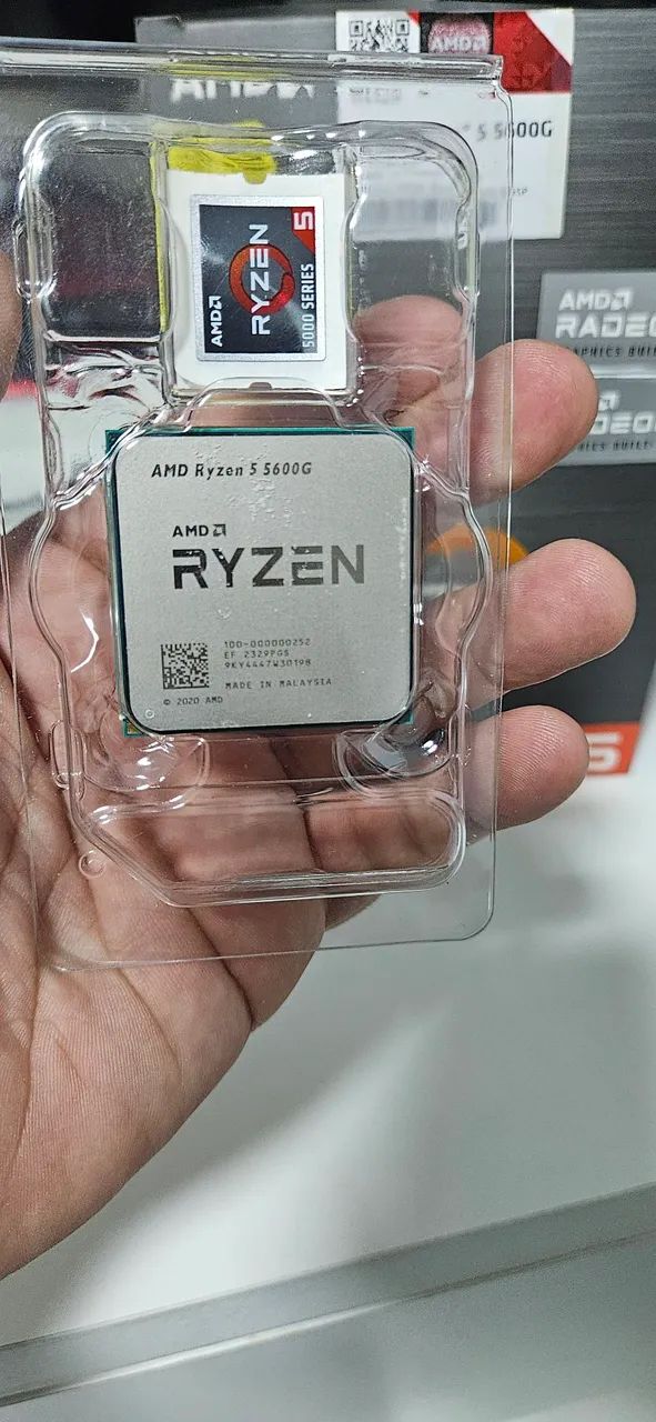 Processador AMD Ryzen 5 5600G + Cooler e Caixa (Perfeito Estado) - Foto 3