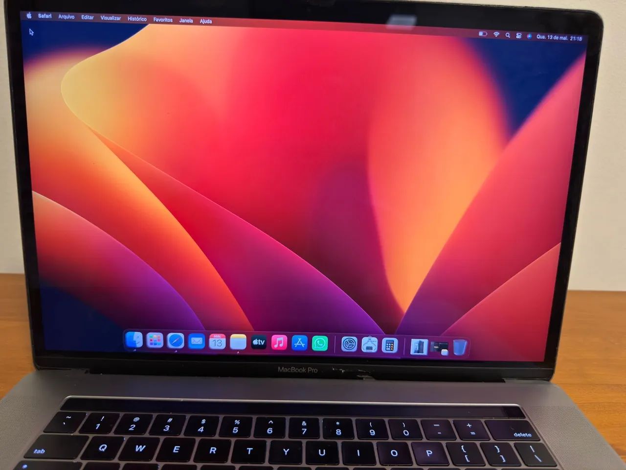 Macbook PRO A1707 -16GB -SSD 500GB Tela 15,6P - Notebooks