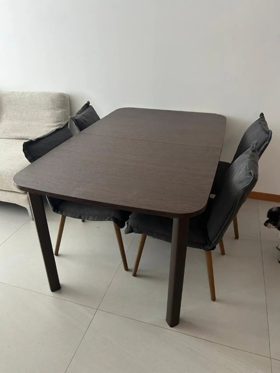 mesa de jantar extensivel IKEA 4 a 10 lugares65570168862081122