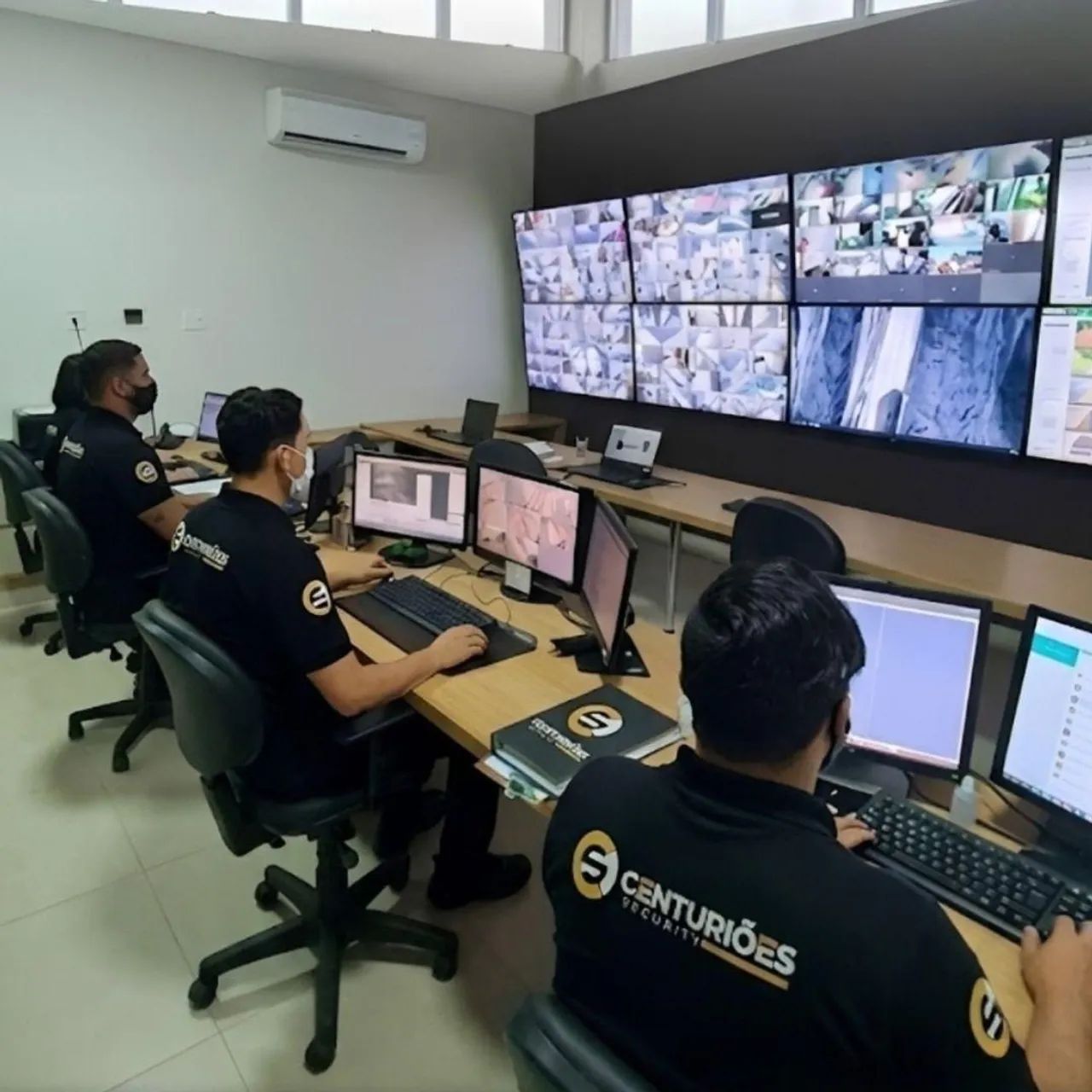 Monitoramento câmera e alarme 