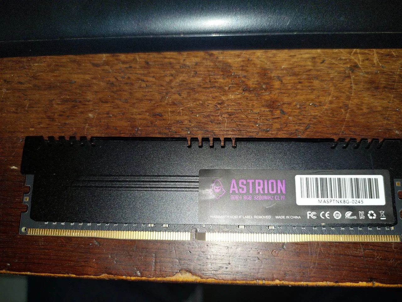Memória DDR4 3200 8 gigas