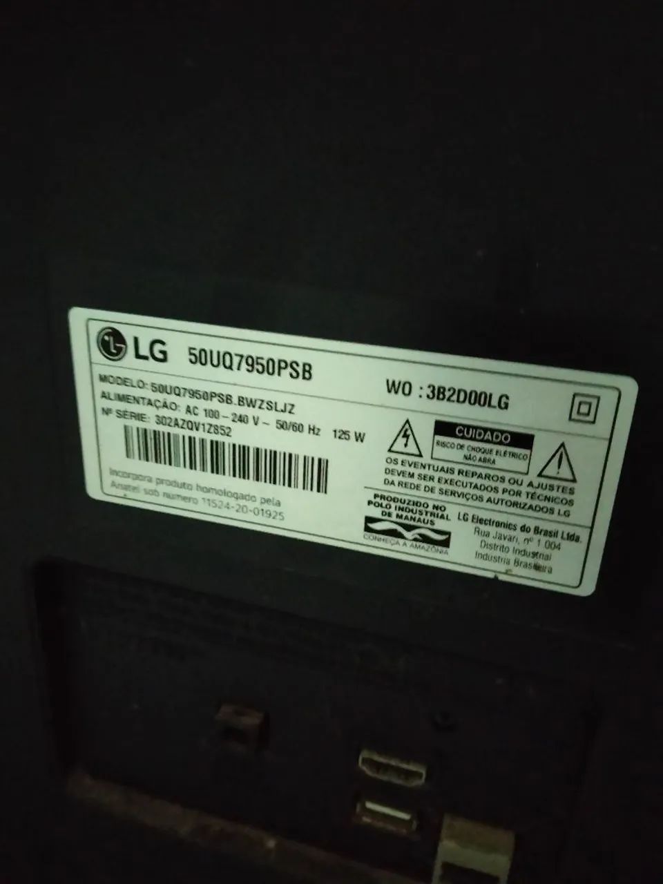 TV smart LG 50 polegadas pra retirar peças - Foto 2