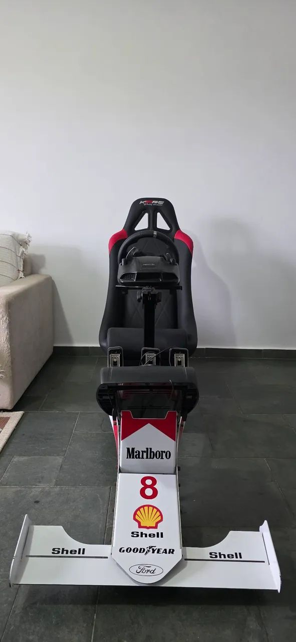 Simulador de fórmula 1 cockpit xbox e PC