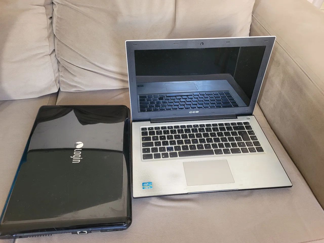2 notebooks com defeito (para usar peças) - Foto 2