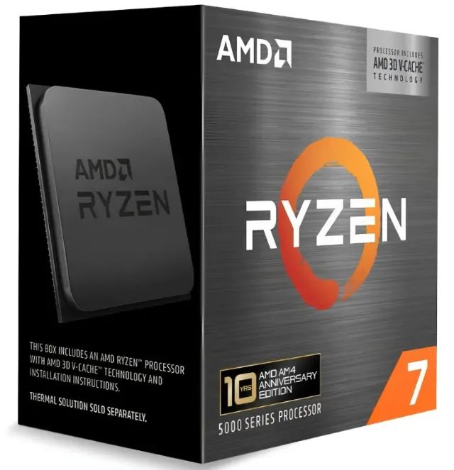 Processador Amd Ryzen 7 5800x3d, 4.5ghz Turbo,cache 96mb Am4