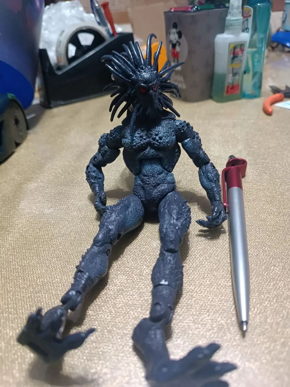 Black heart marvel legends toybiz 2006 raro sem cauda - Foto 5