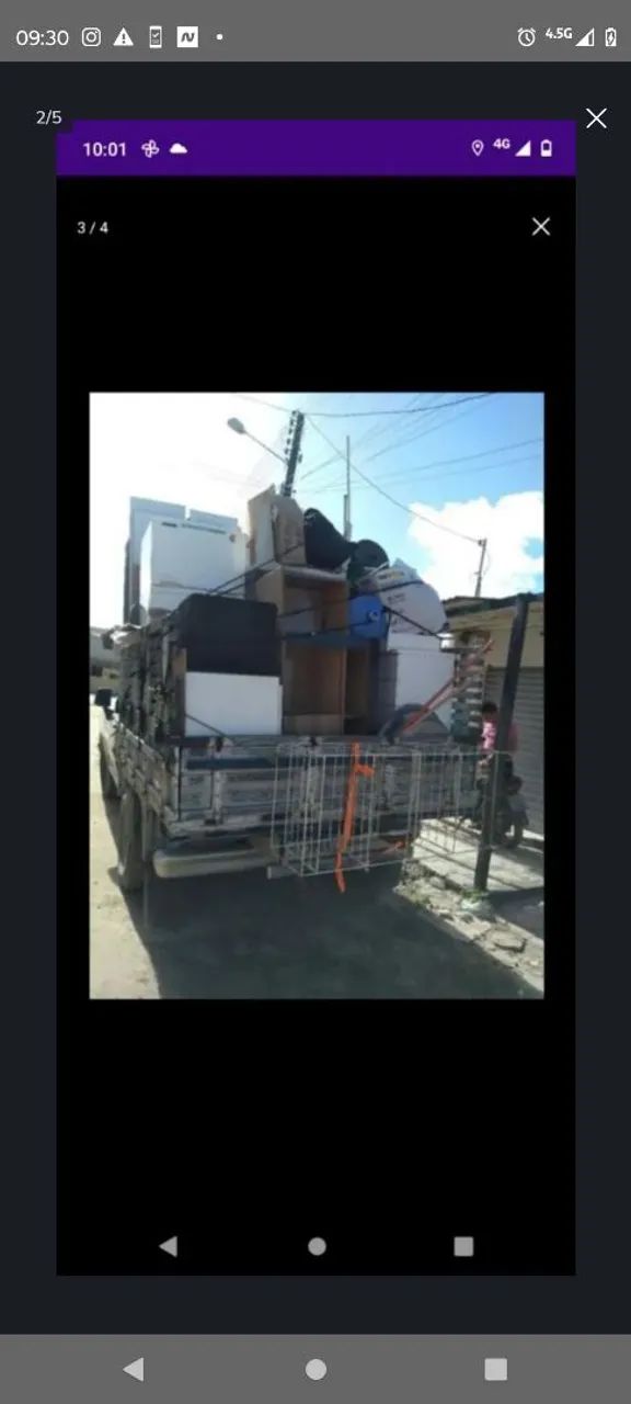 Fretes e pequenas mudanças para todo o nordeste  - Foto 2