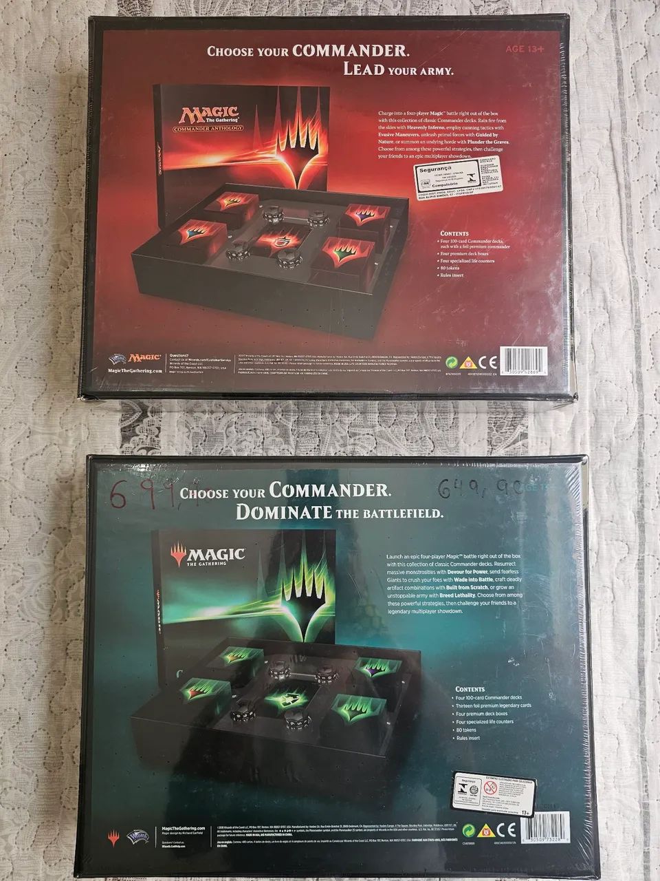 Magic The Gathering Commander Anthology Vol. I e II (Lacradas) - Foto 2