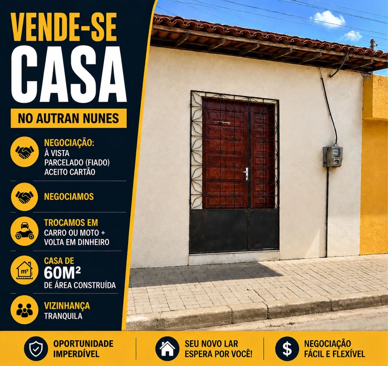 Casa no Autran Nunes 