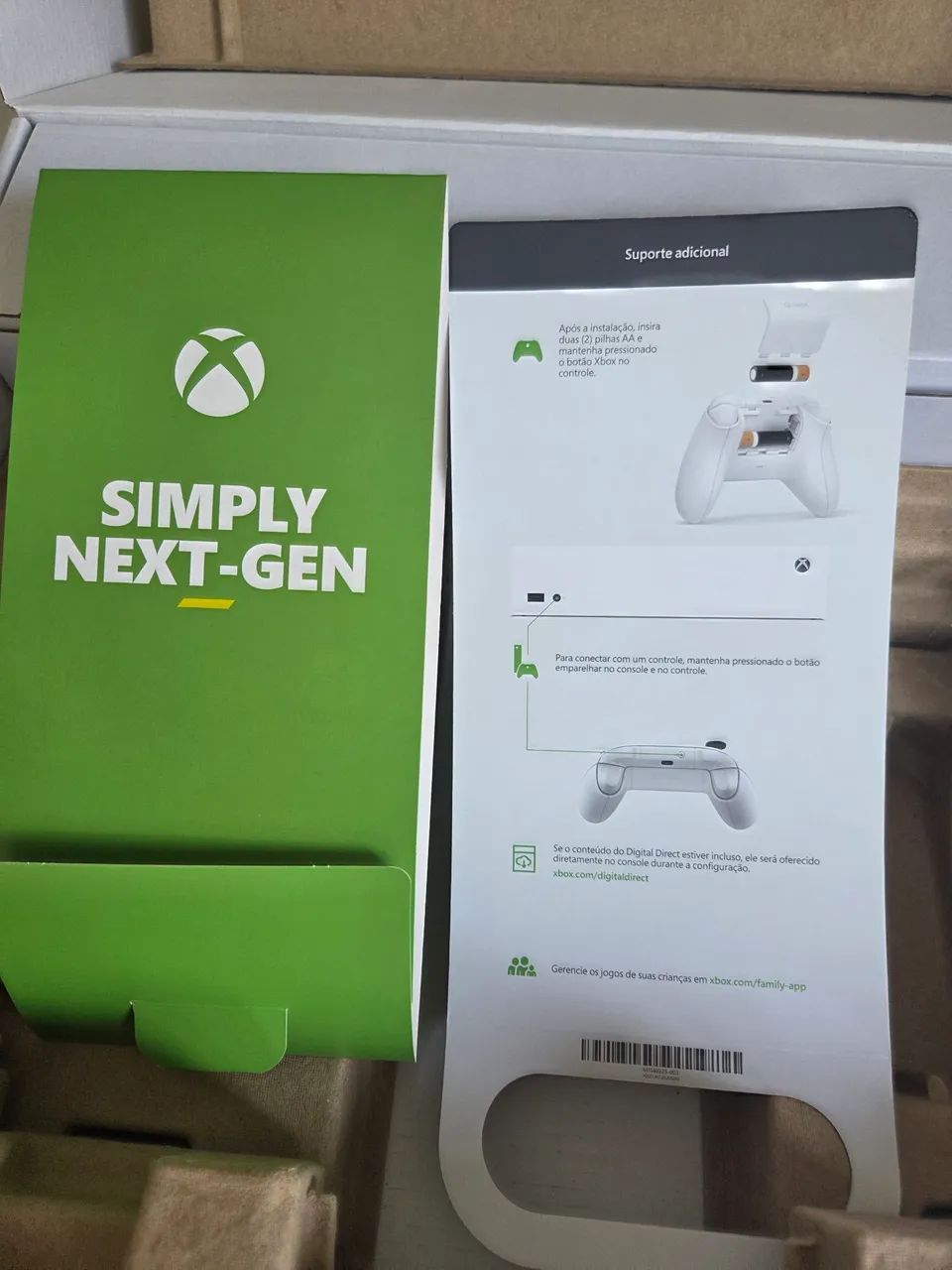 Caixa vazia Xbox Series S - Foto 5