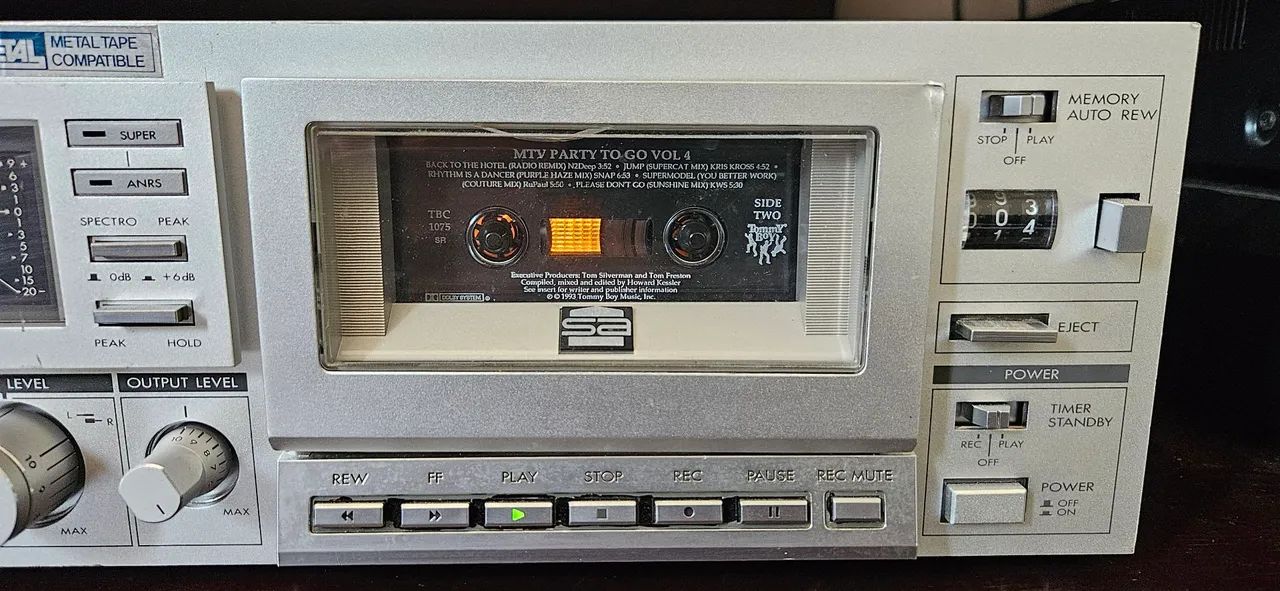 Tape Deck JVC KD-A7  ( substituiu o KD-85 / nosso Gradiente CD-1 ) - Foto 3