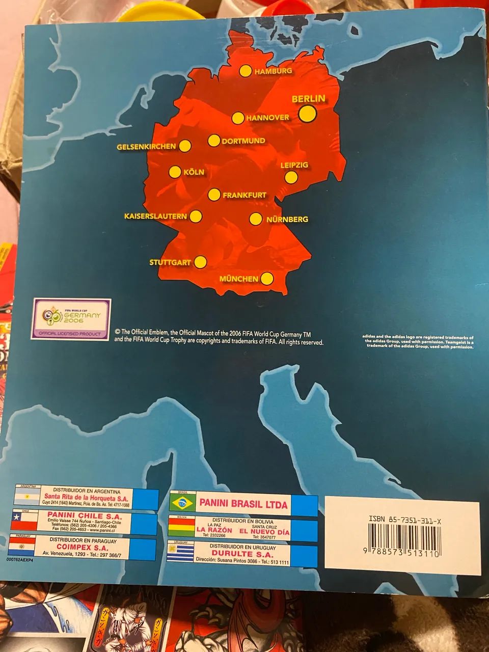 álbum world cup germany 2006 - item colecionador- panini - Hobbies