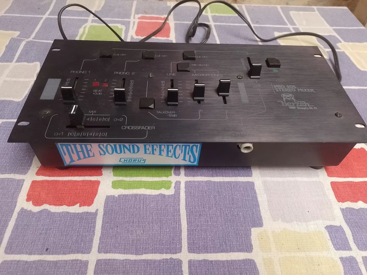 Mixer dois canais anos 90