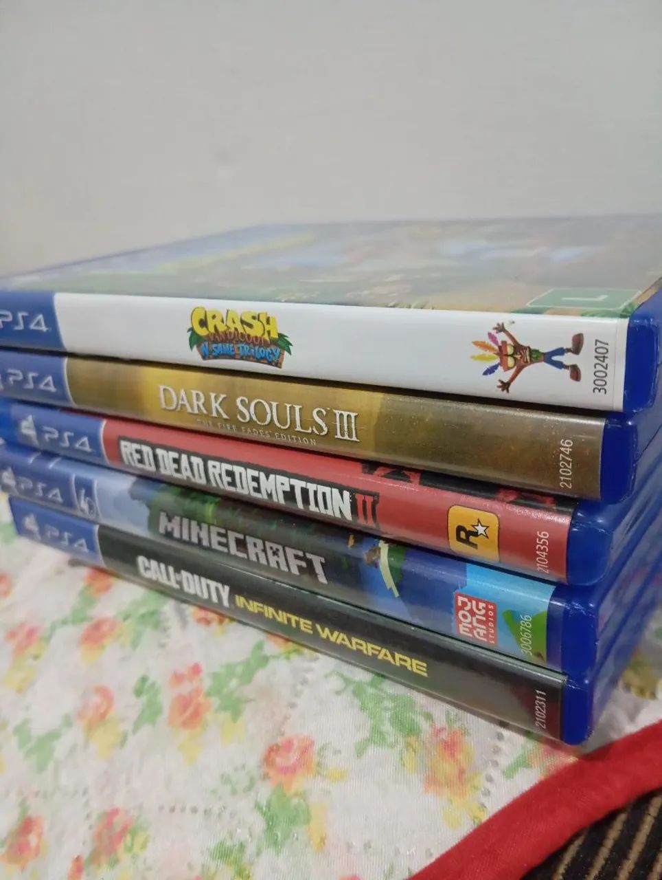 Jogos de Ps4 140R$ a Unidade.