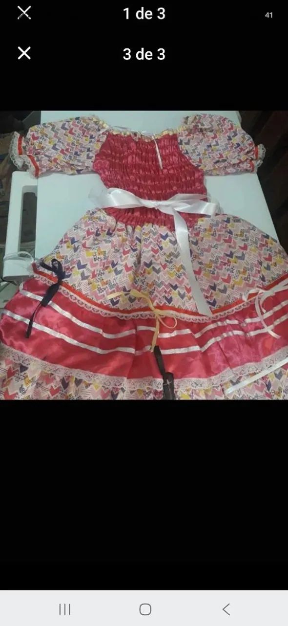 Vestido de quadrilha 
