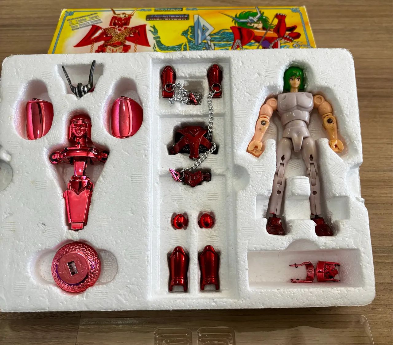 Cavaleiro do zodíaco Shun de Andrômeda ST fighter - Brinquedos e