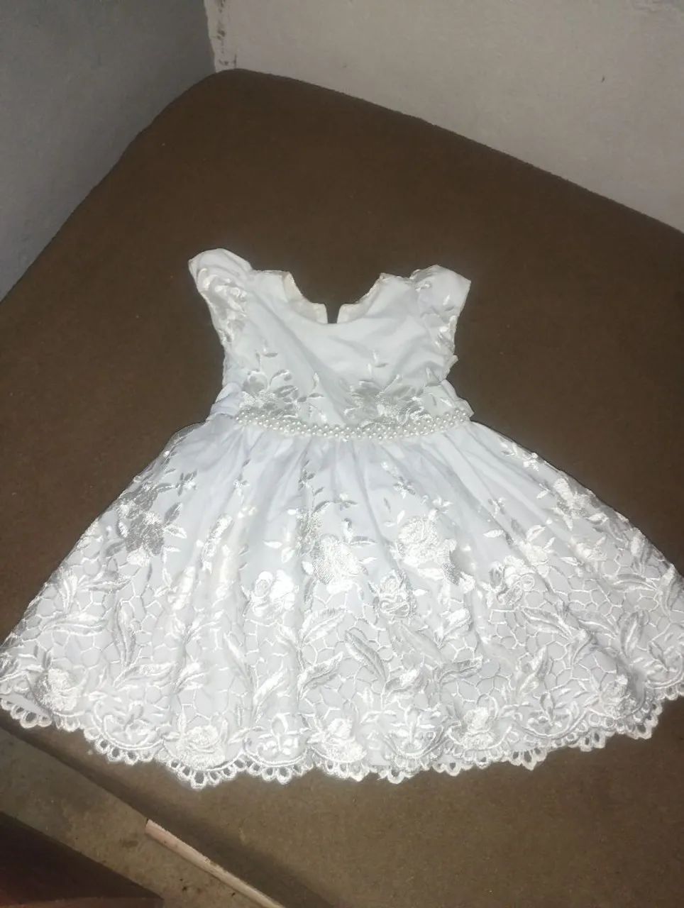 Vestido Branco de batizado  - Foto 2