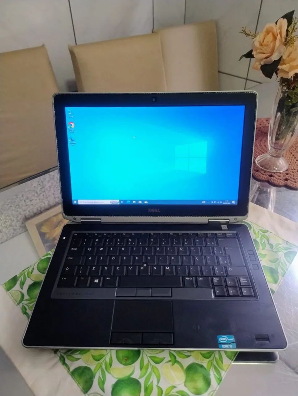 Notebook Dell i5 8gb memória ram e SSD 240gb