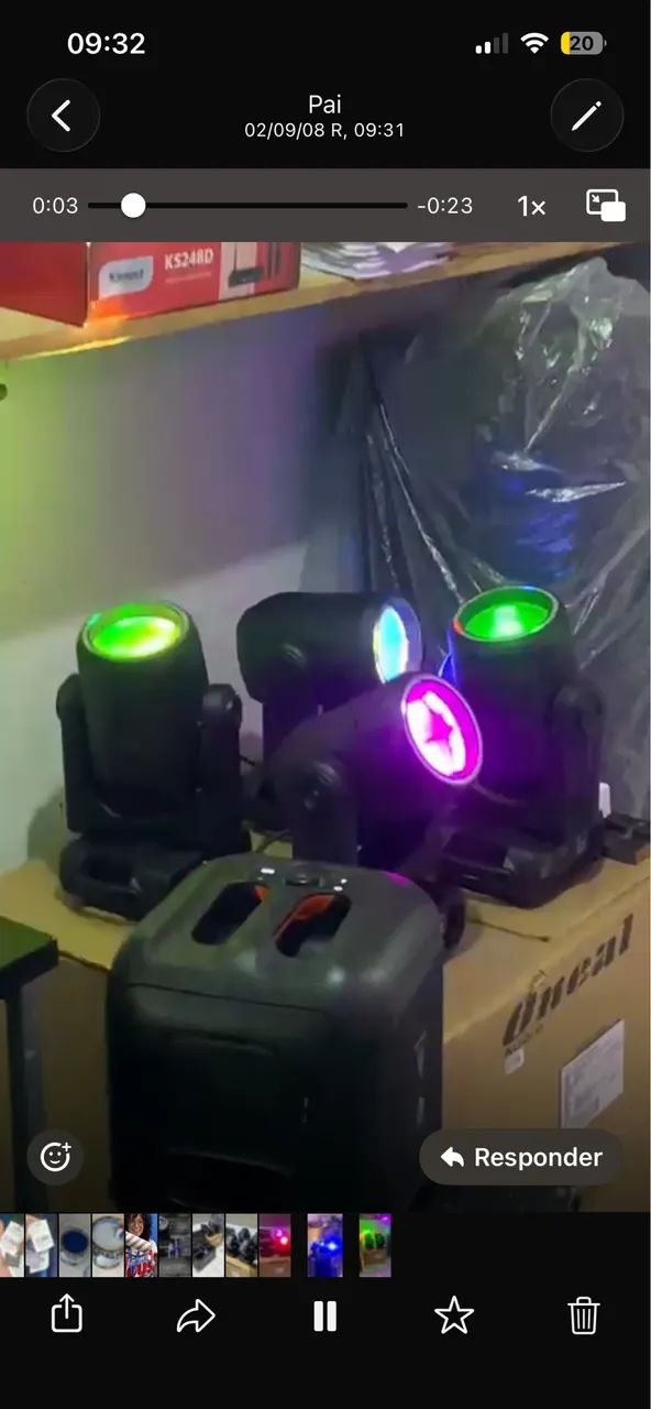 Canhão de luzes  - Foto 2