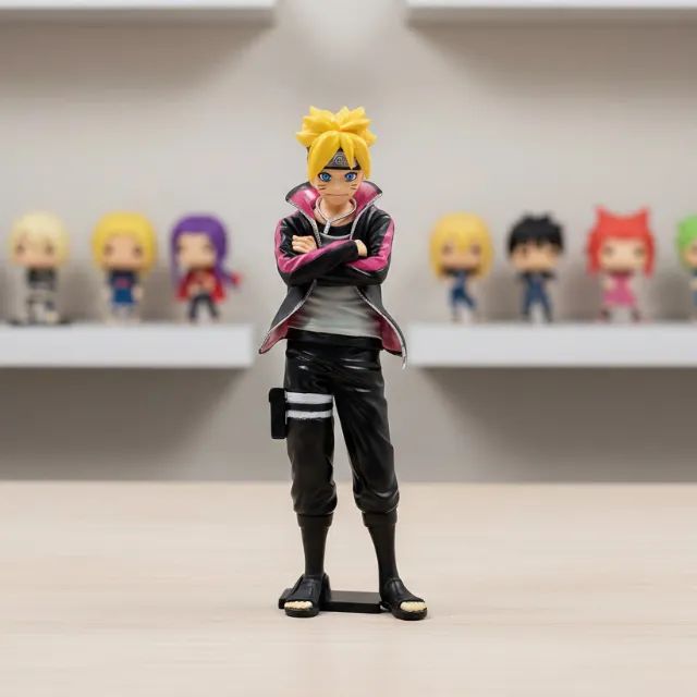 Action Figure Boruto Uzumaki - Boruto: Naruto Next Generations - 22 cm - Colecionável - Foto 4