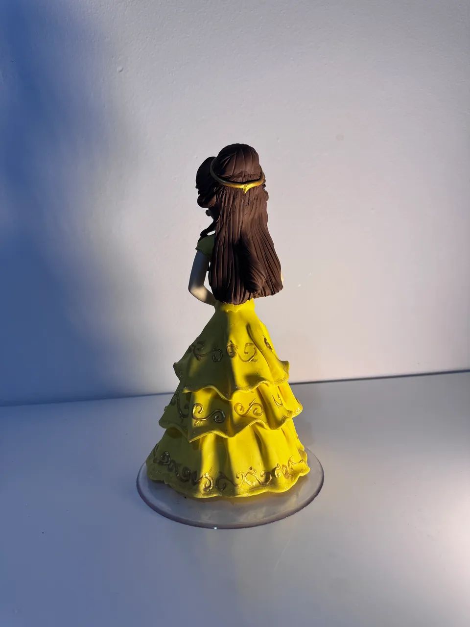 Boneca de biscuit princesa do filme bela e a fera - Foto 4