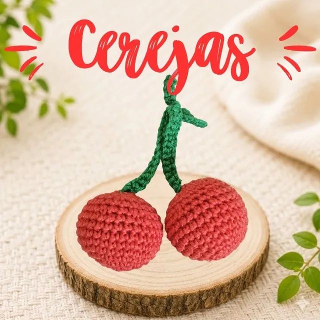 Frutas de Crochê 1 - Foto 2