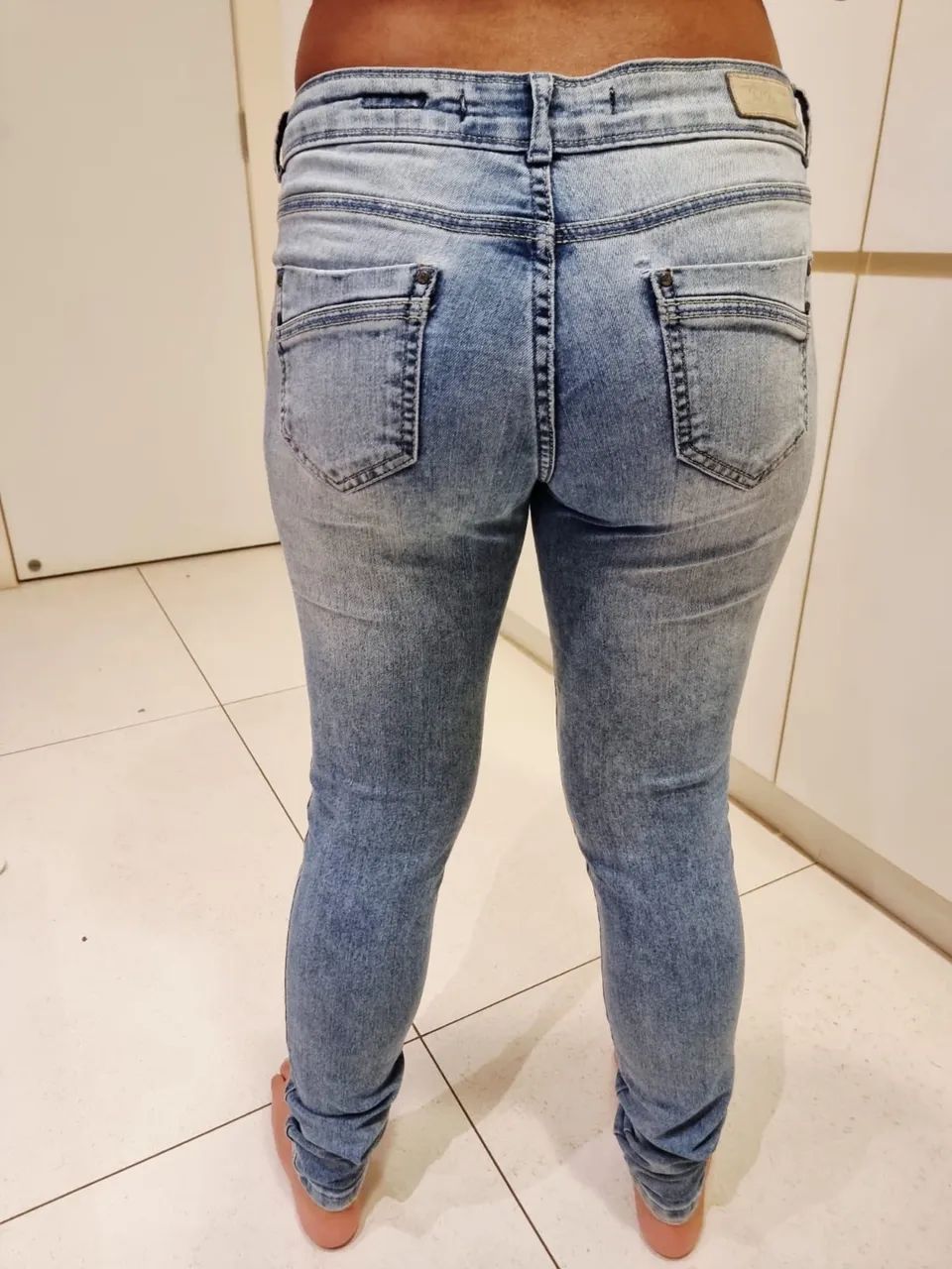 Calça jeans skinny Zara  - Foto 3