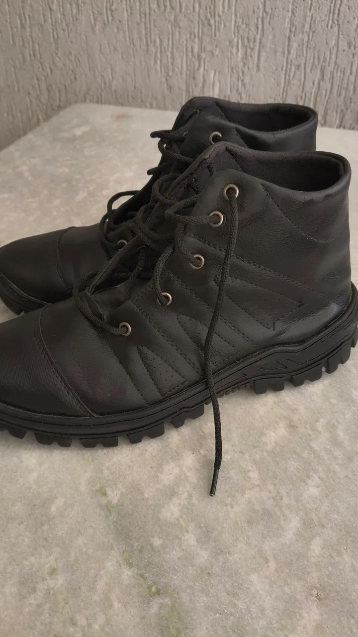 Bota preta masculina 41 