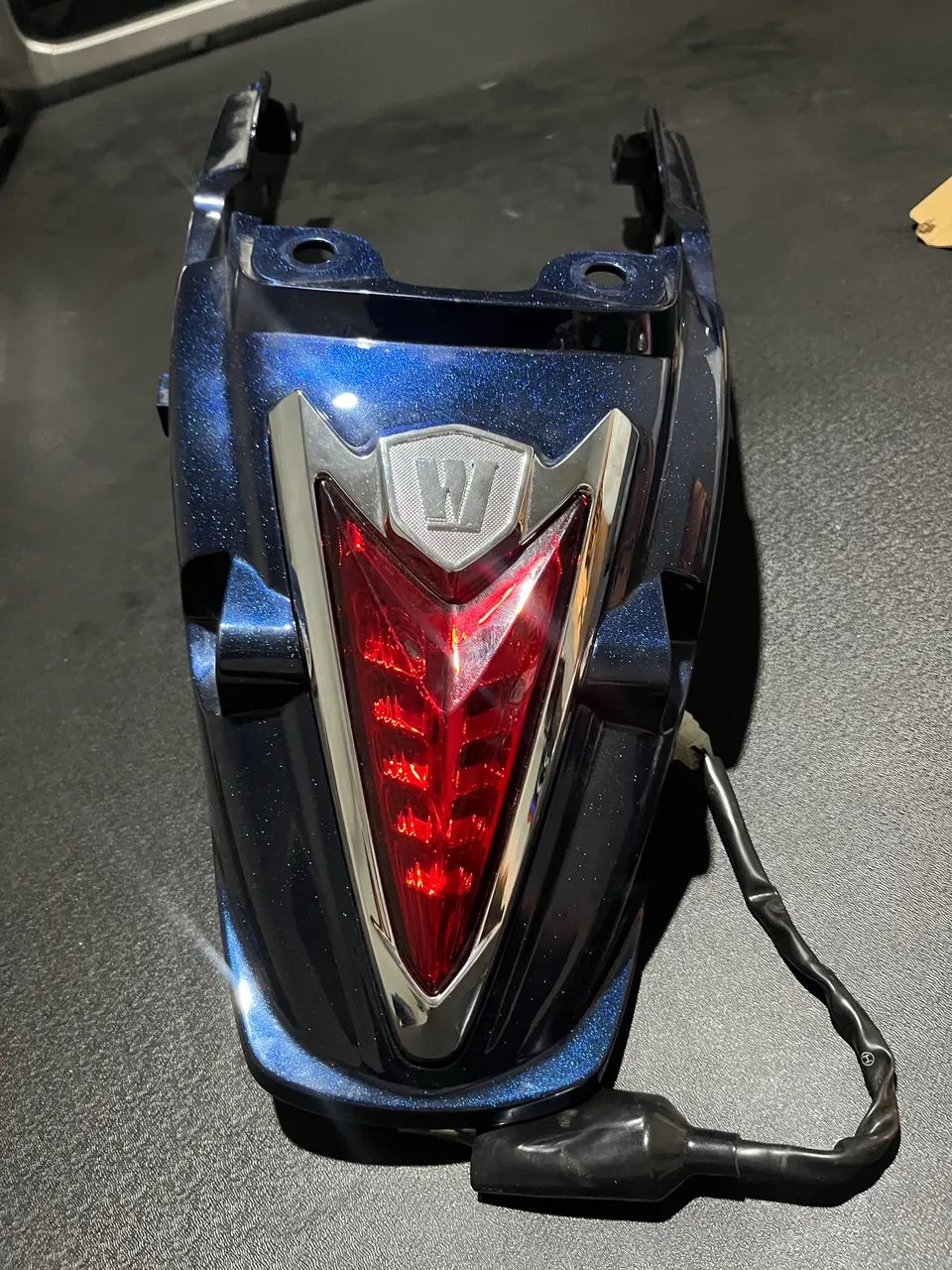 Rabeta com lanterna master ride 