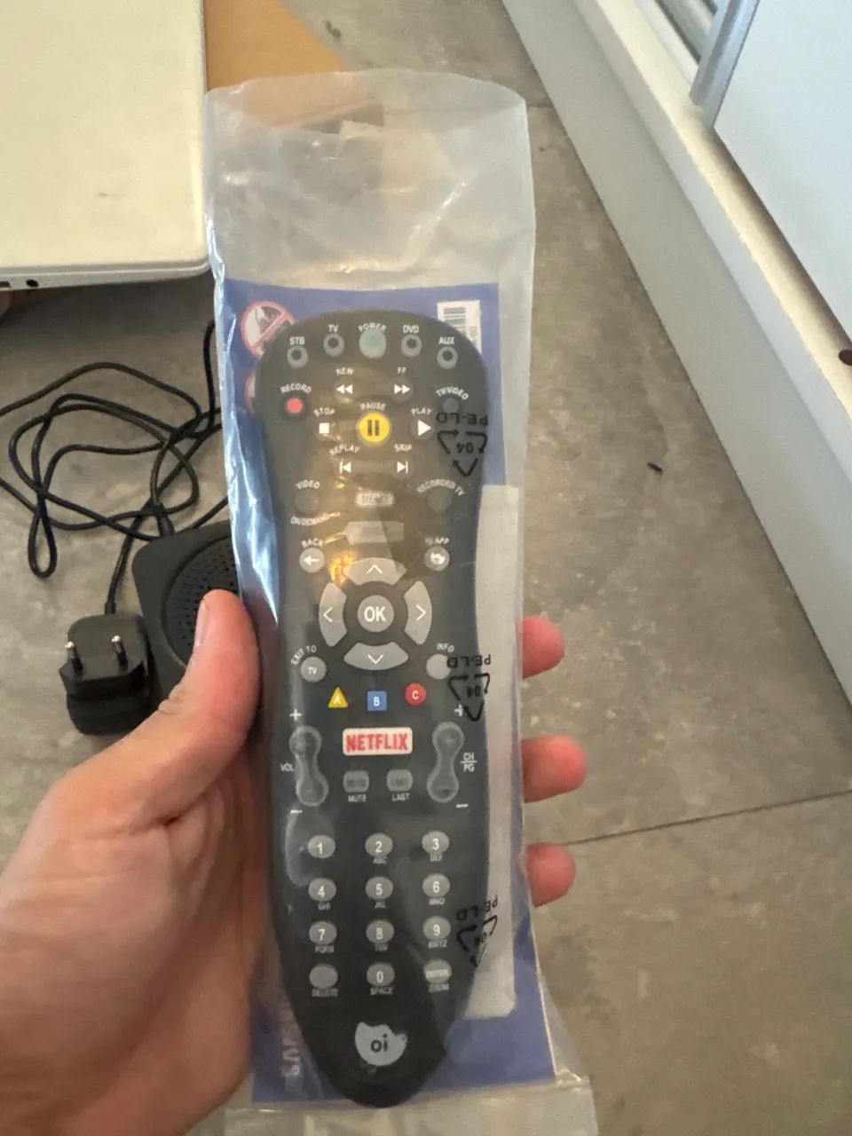 receptor da oi, com controle  - Foto 3