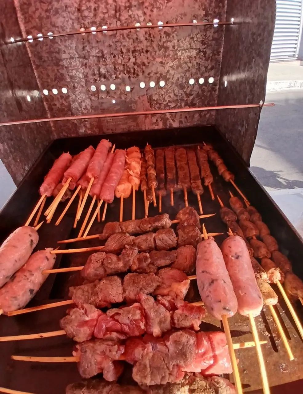 Carrinho para vender churasquinho e hambúrguer  - Foto 5