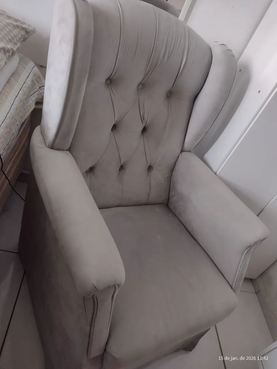 Poltrona amamentação de balanço  - Foto 3