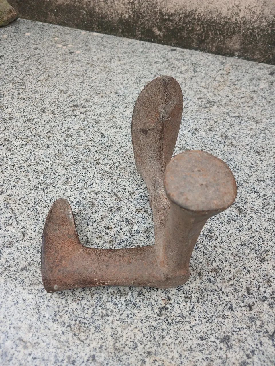 Bigorna antiga de sapateiro número 4 - Foto 3