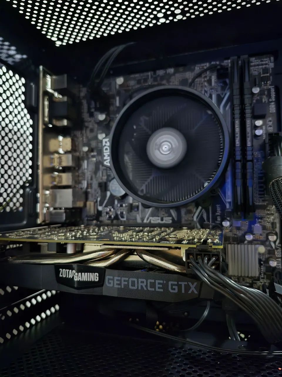 PC Gamer Ryzen 5 5500 + GTX 1660 Super - 16GB RAM - Foto 2