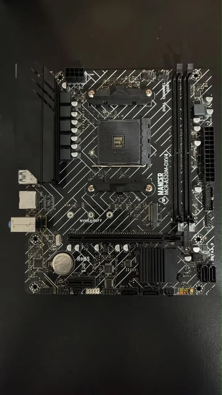 Placa mãe MANCER QUEBRADA A520M-DX 