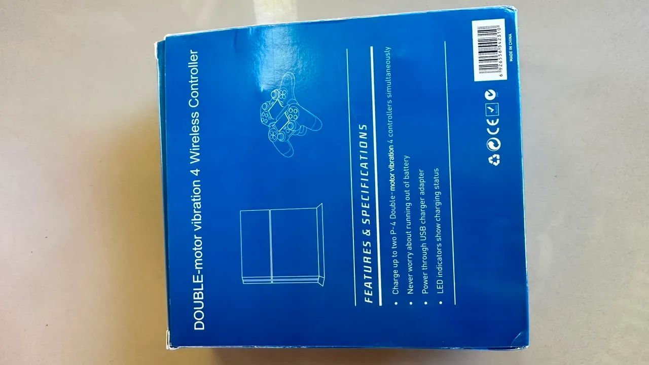 ? Controle Sem Fio para PS4 e PC - Wireless Controller - Foto 3