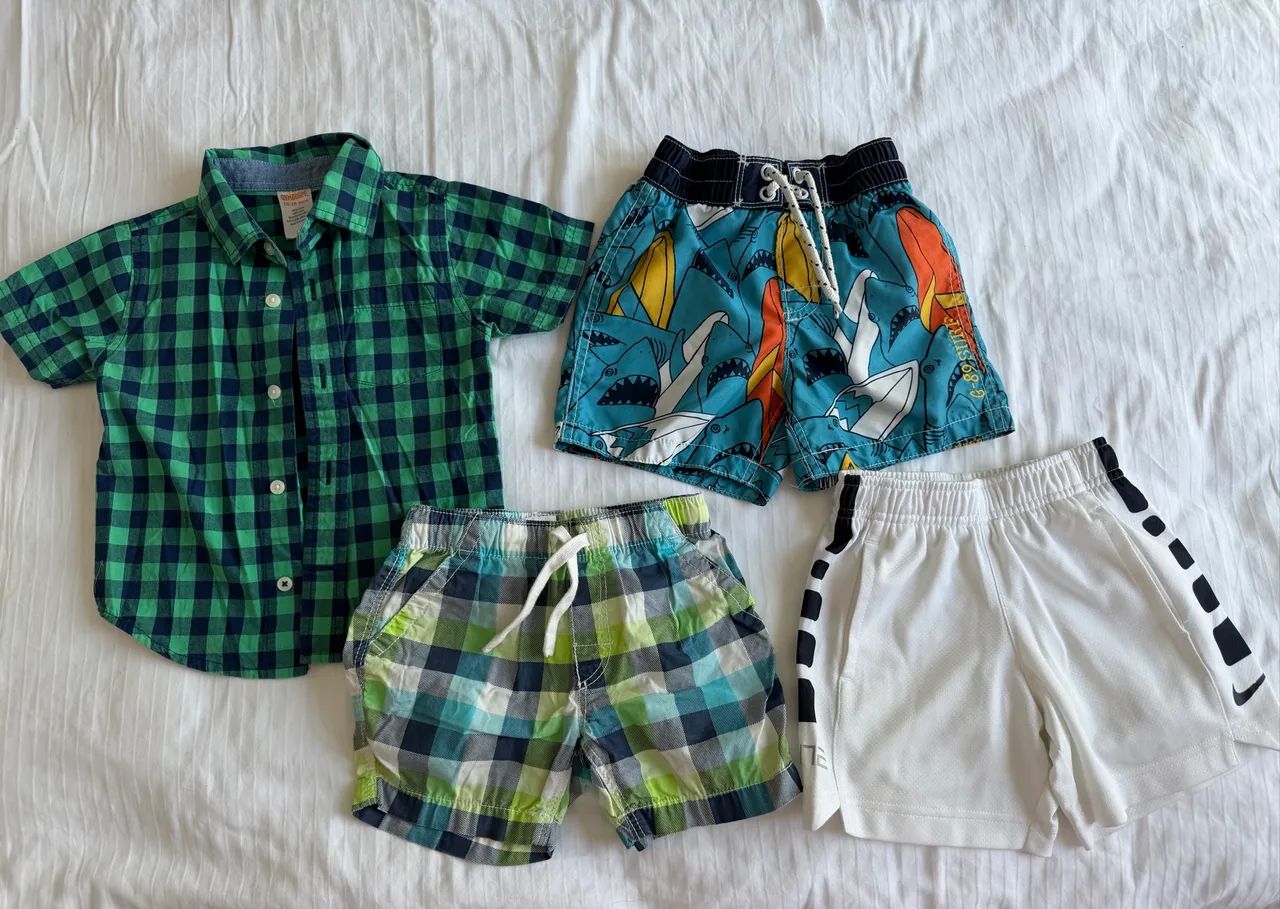 Lote 4 roupas menino - 12 meses Gap, H&M 
