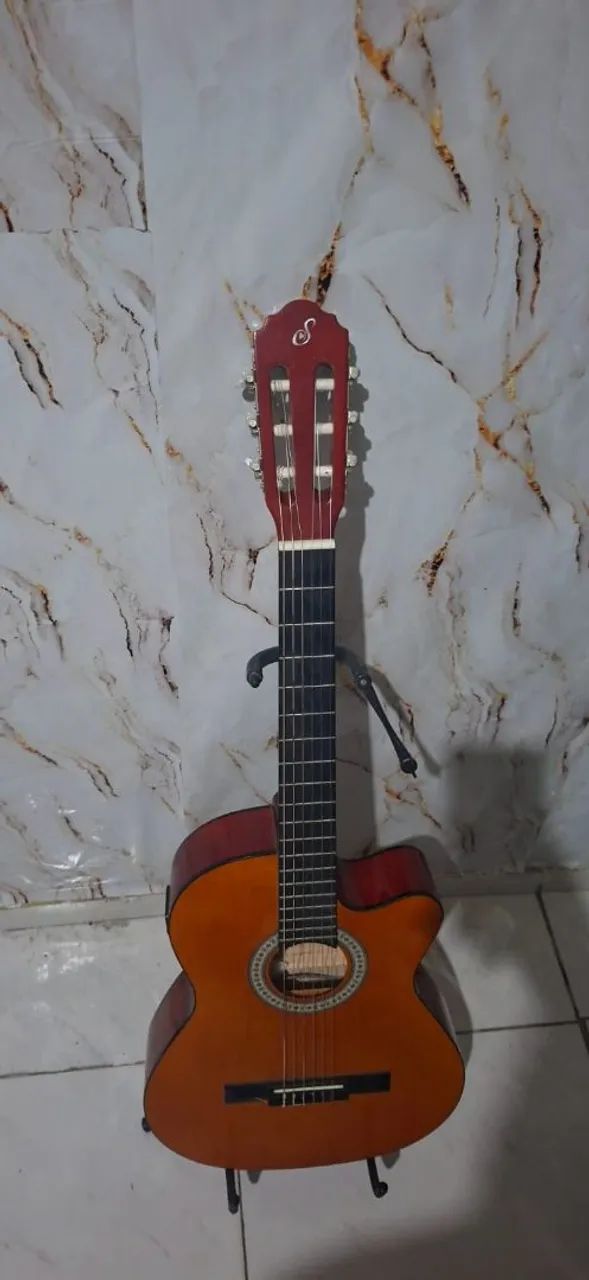 Belíssimo violão Giannini elétrico  - Foto 3