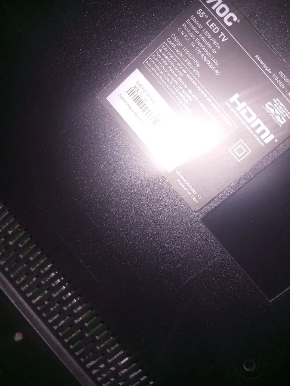 Tv 65 polegadas AOC - TVs - Lafaiete, Nova Iguaçu 1494983649 | OLX