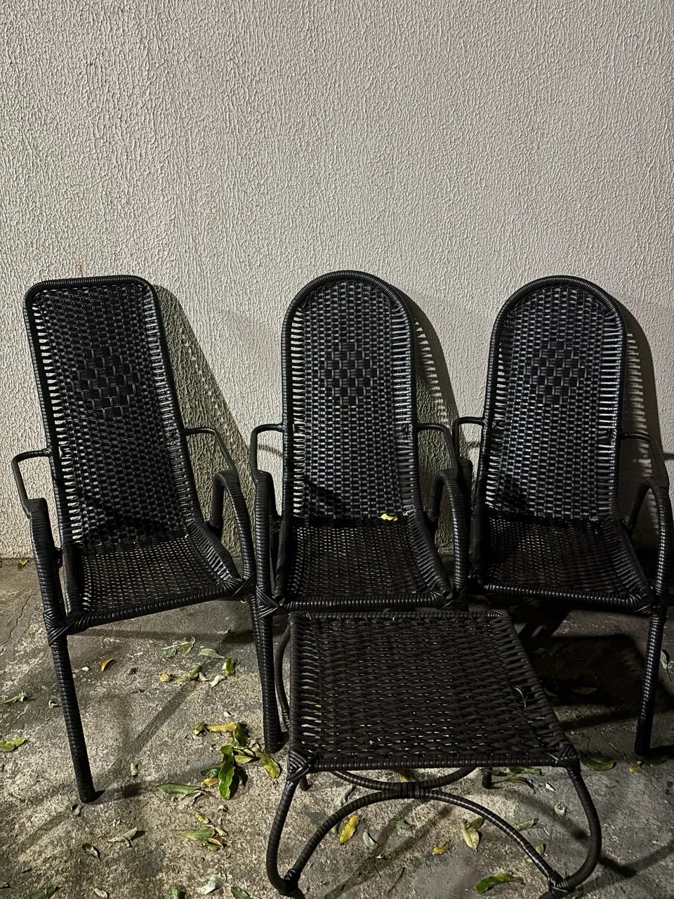Cadeiras e mesa de Fibra - Foto 2