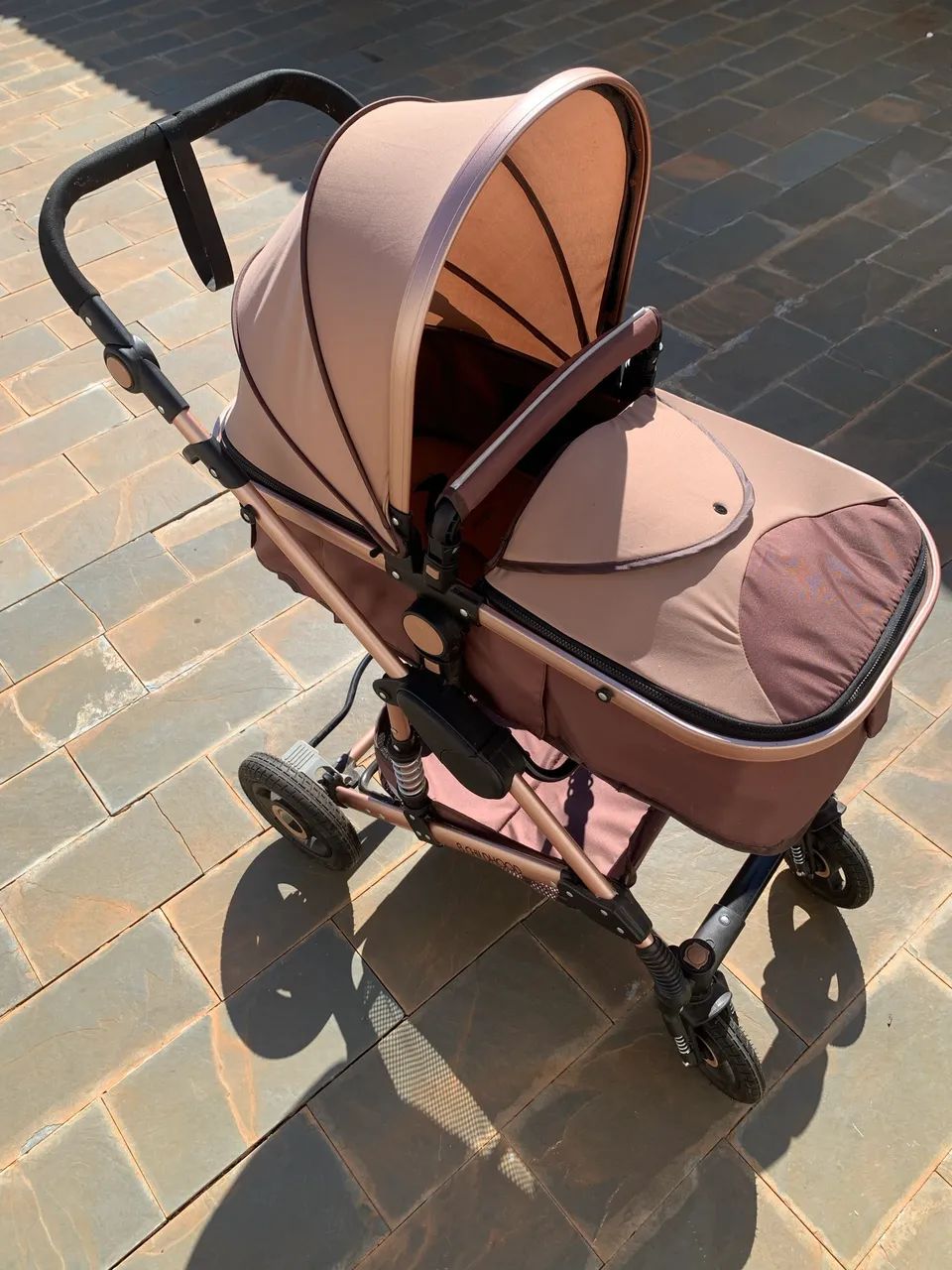 Carrinho de bebê 3 em 1 - Foto 4