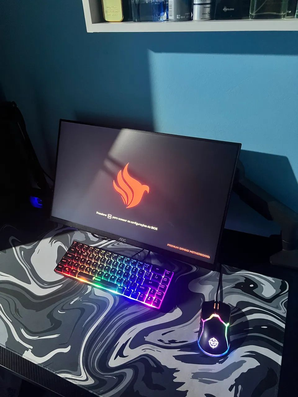 monitor aoc 100hz 1ms 27polegadas - Foto 2