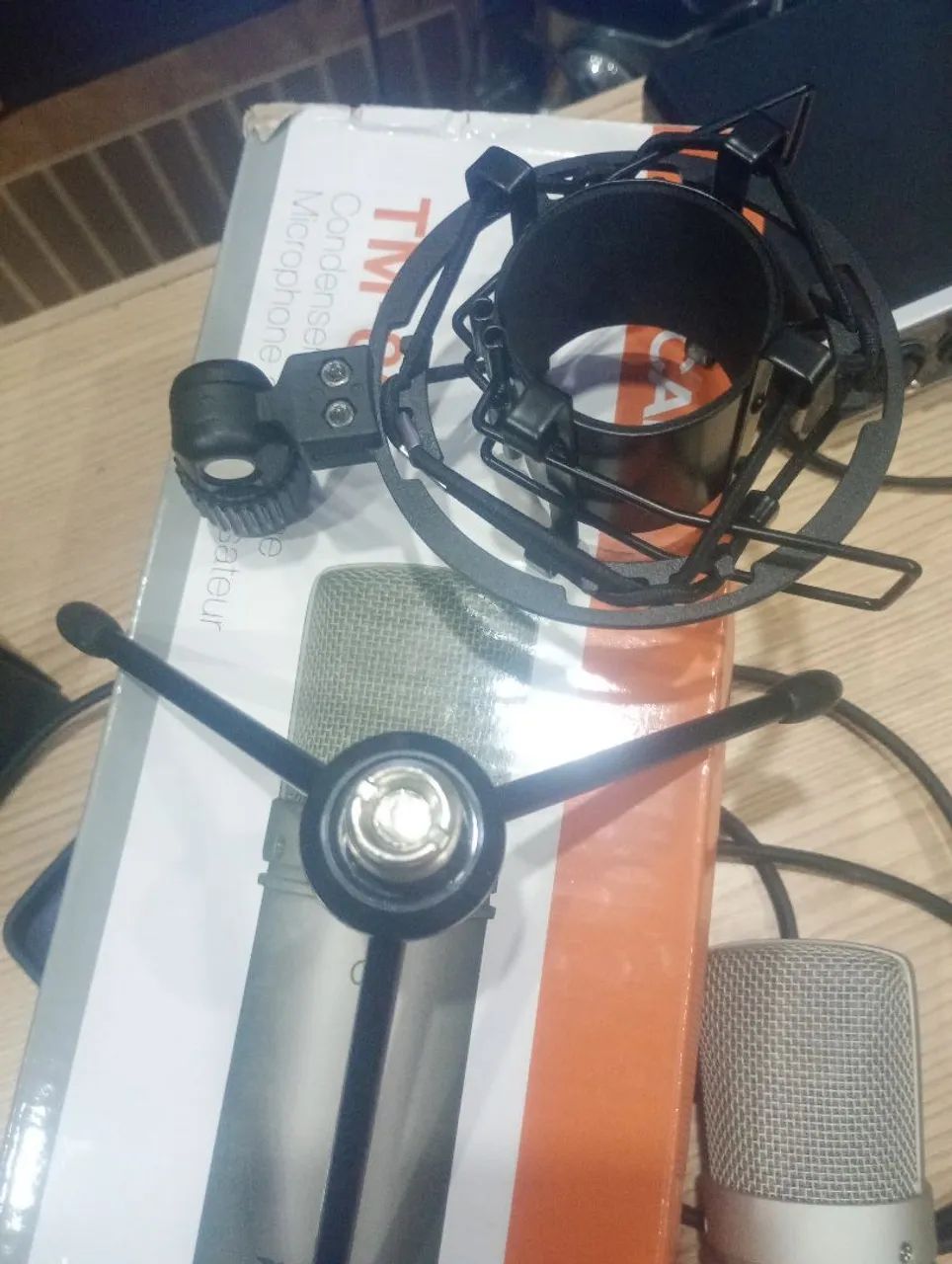Mic condensador + interface de áudio  - Foto 4